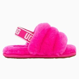 UGG toddler fluff slide